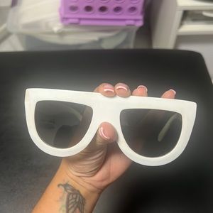 White Celine Flat Tops